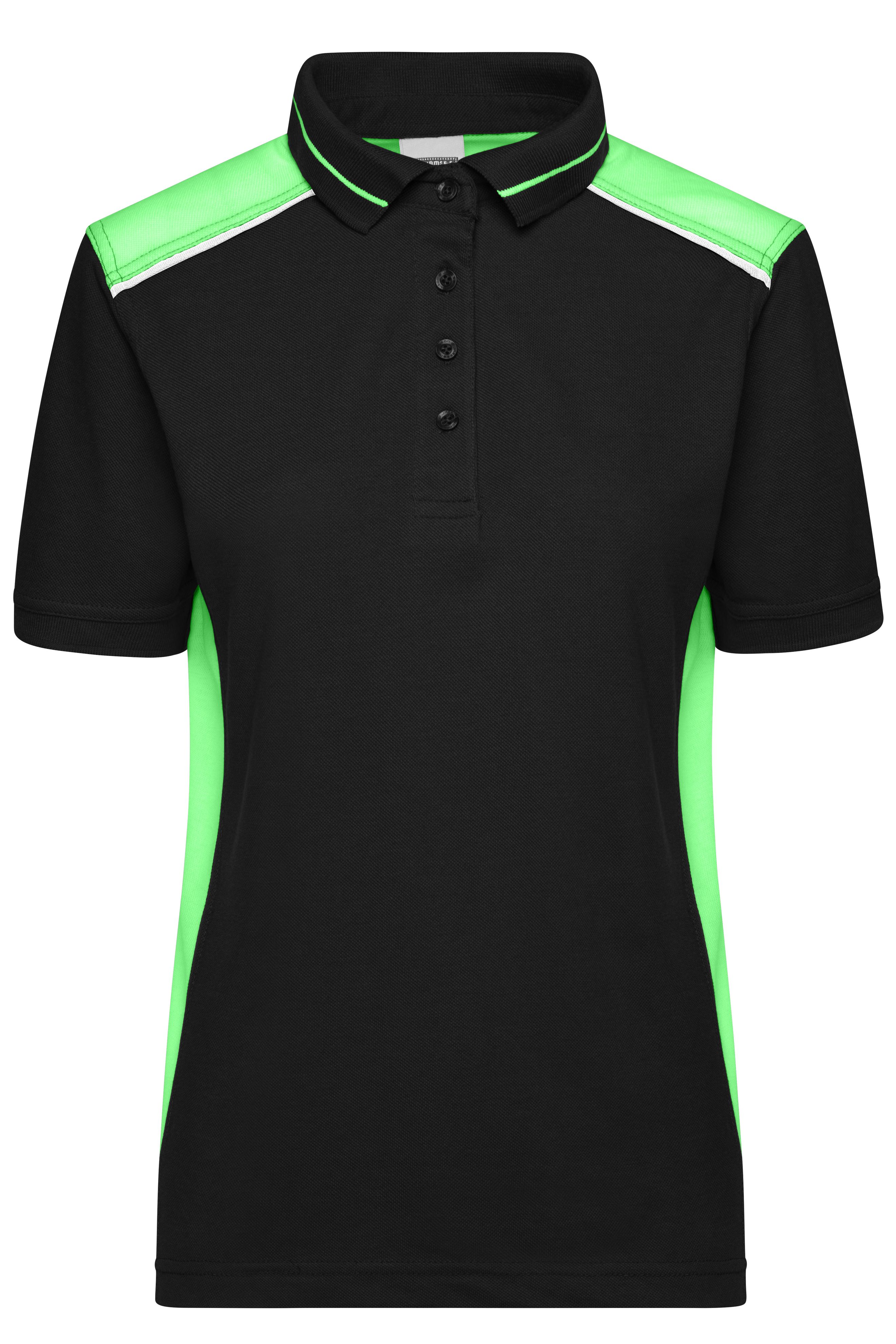 Damen Workwear Polo Kontrast