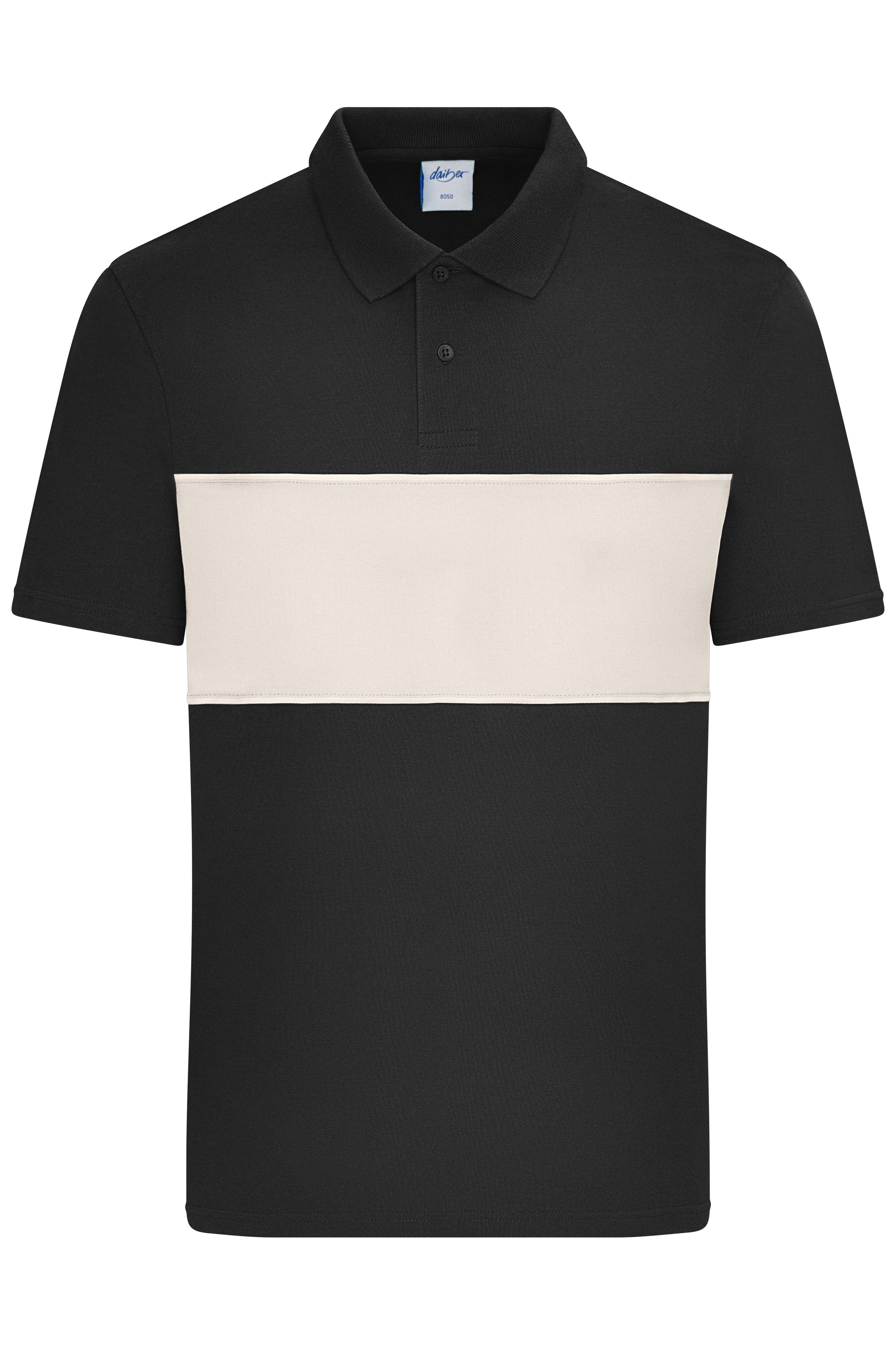 Polo colour-block unisex