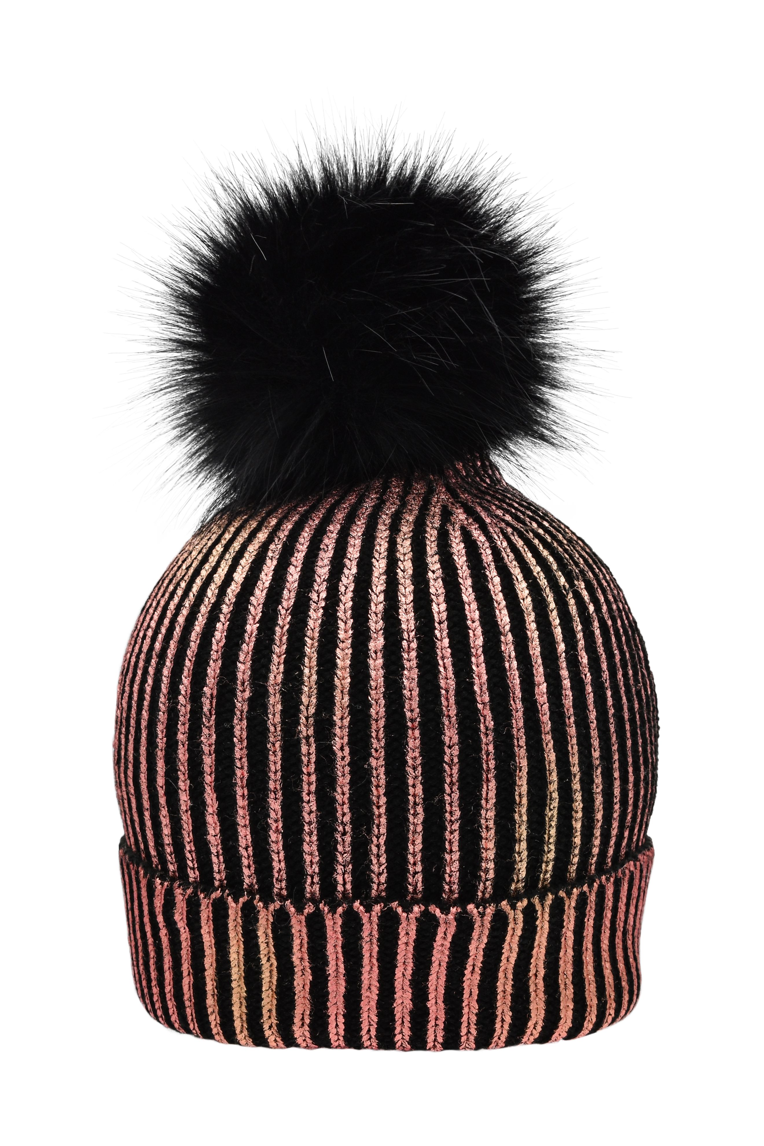 Damen Metallic Beanie