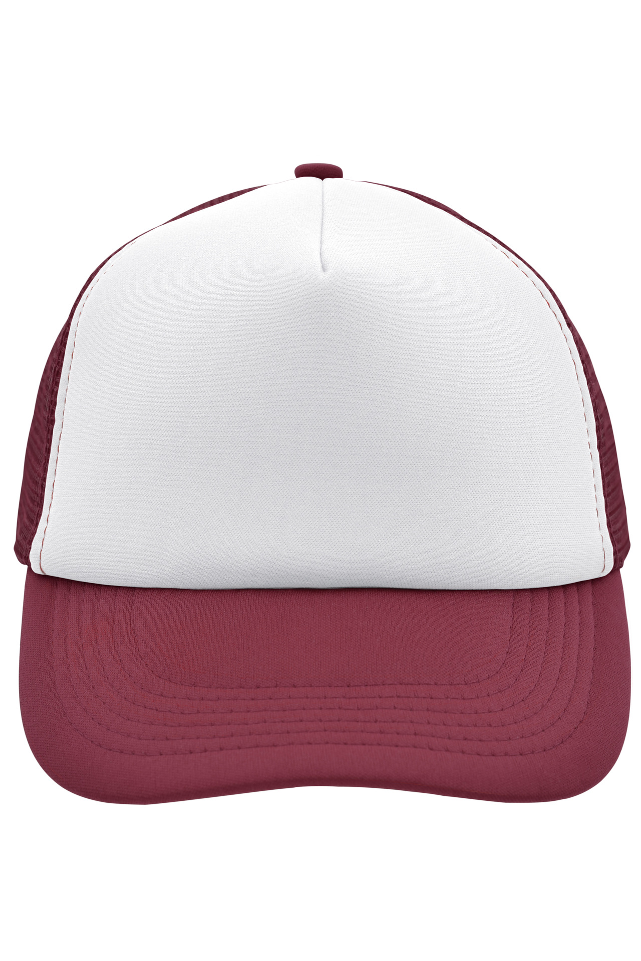white/burgundy
