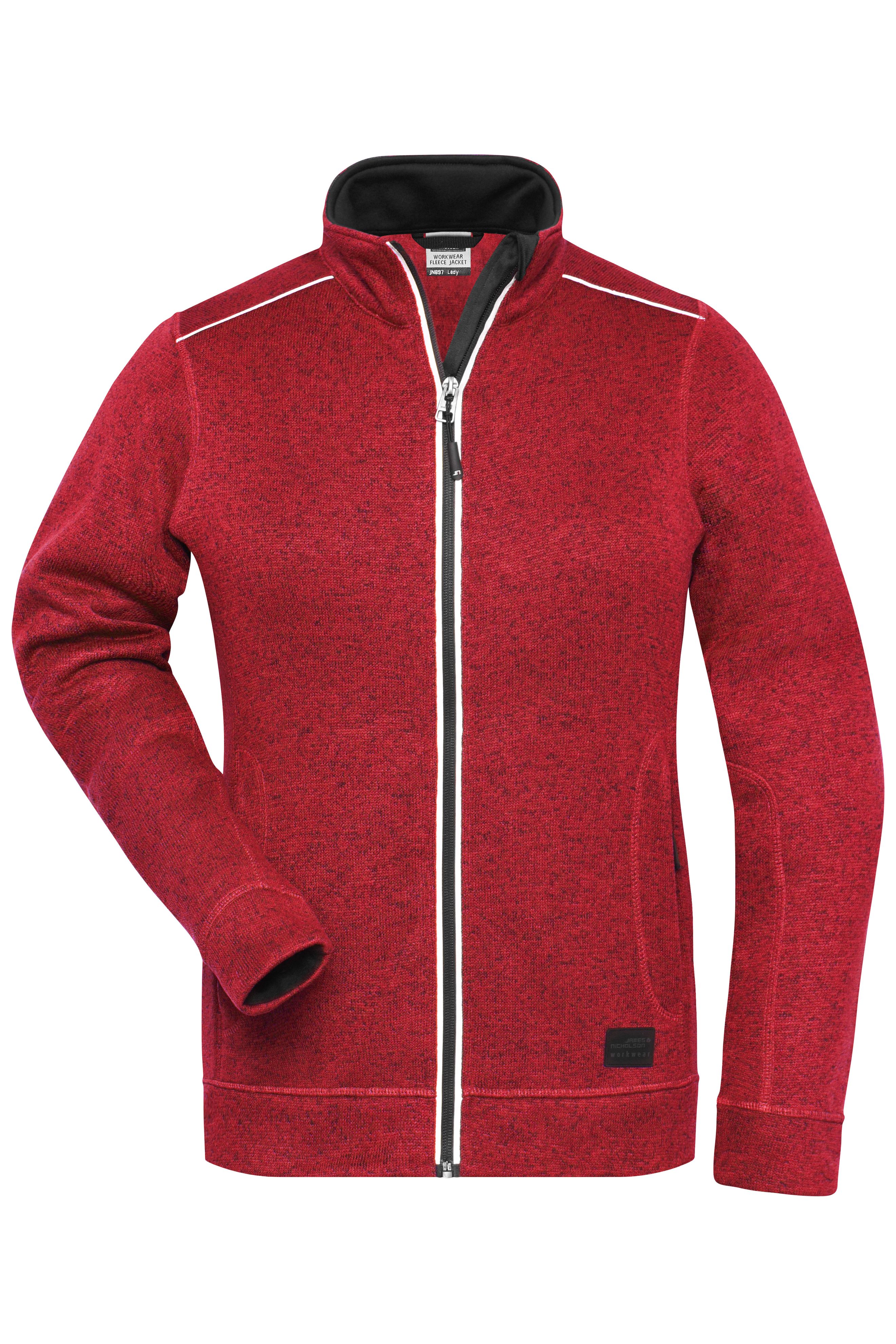 Damen Workwear Melange-Fleece