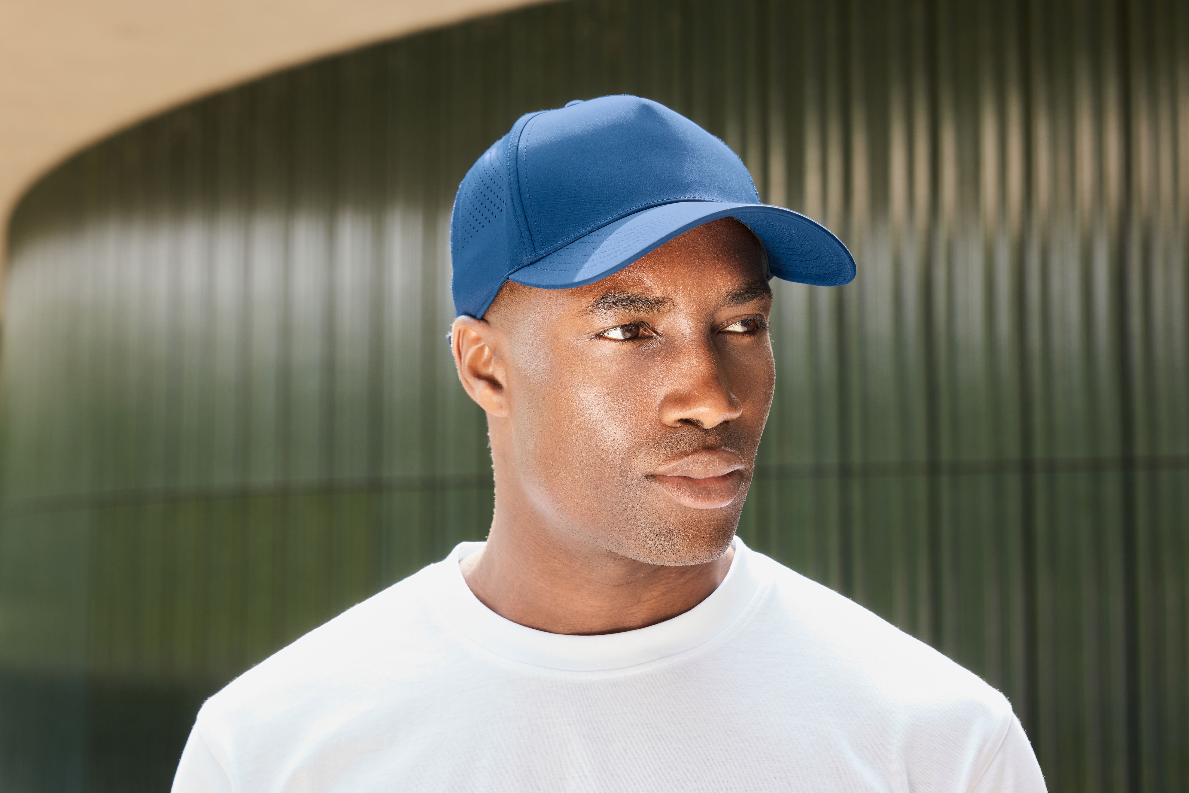 5 Panel Cap mit Laser Cut Akzenten