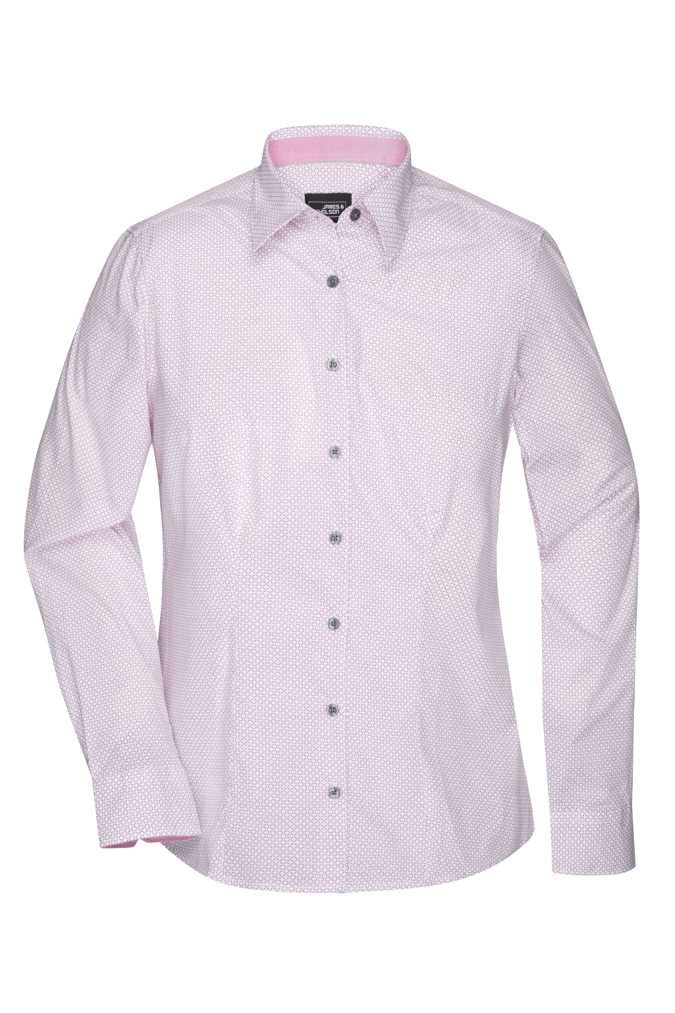 Damenbluse Diamantprint