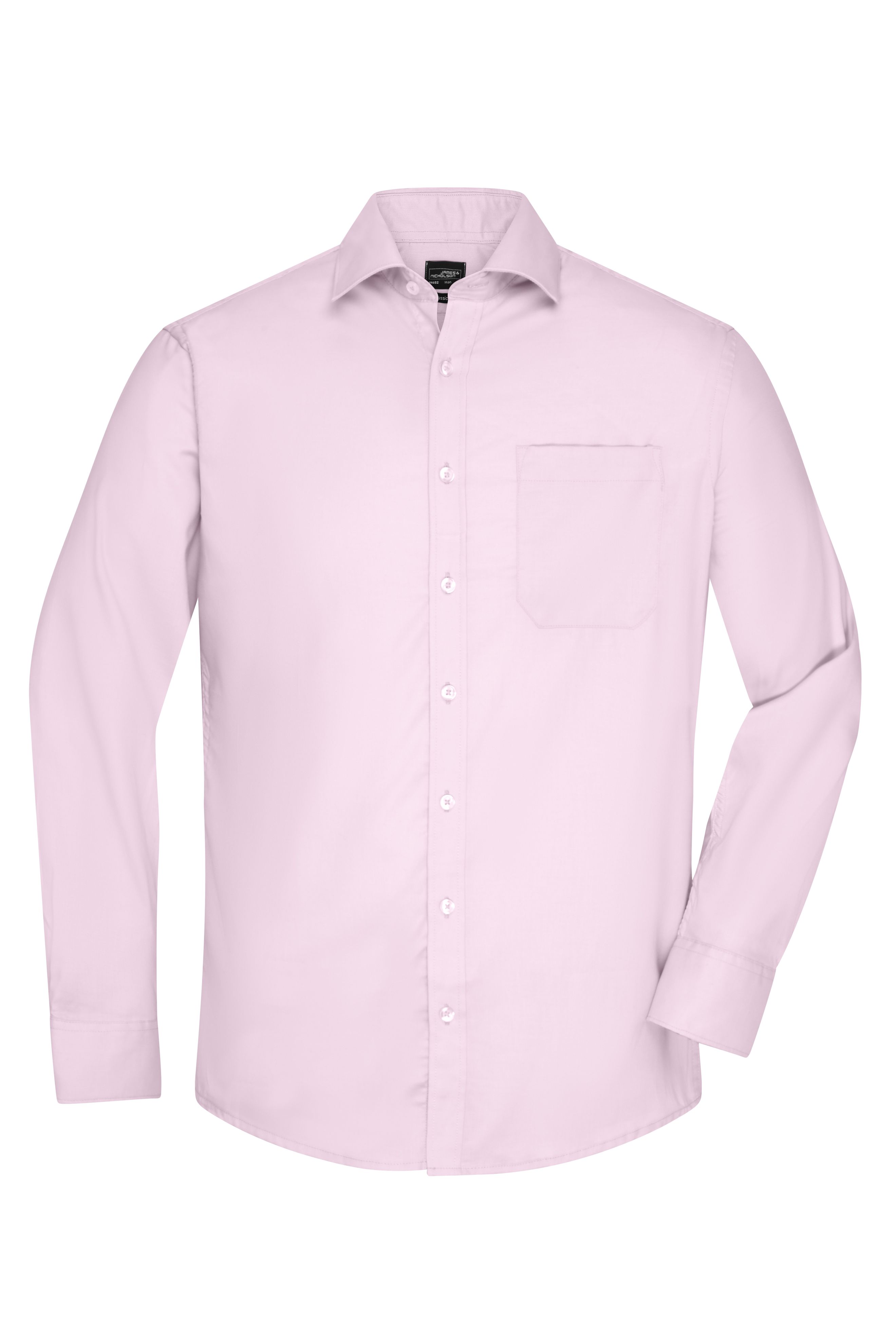 Langarm Herrenhemd Micro-Twill