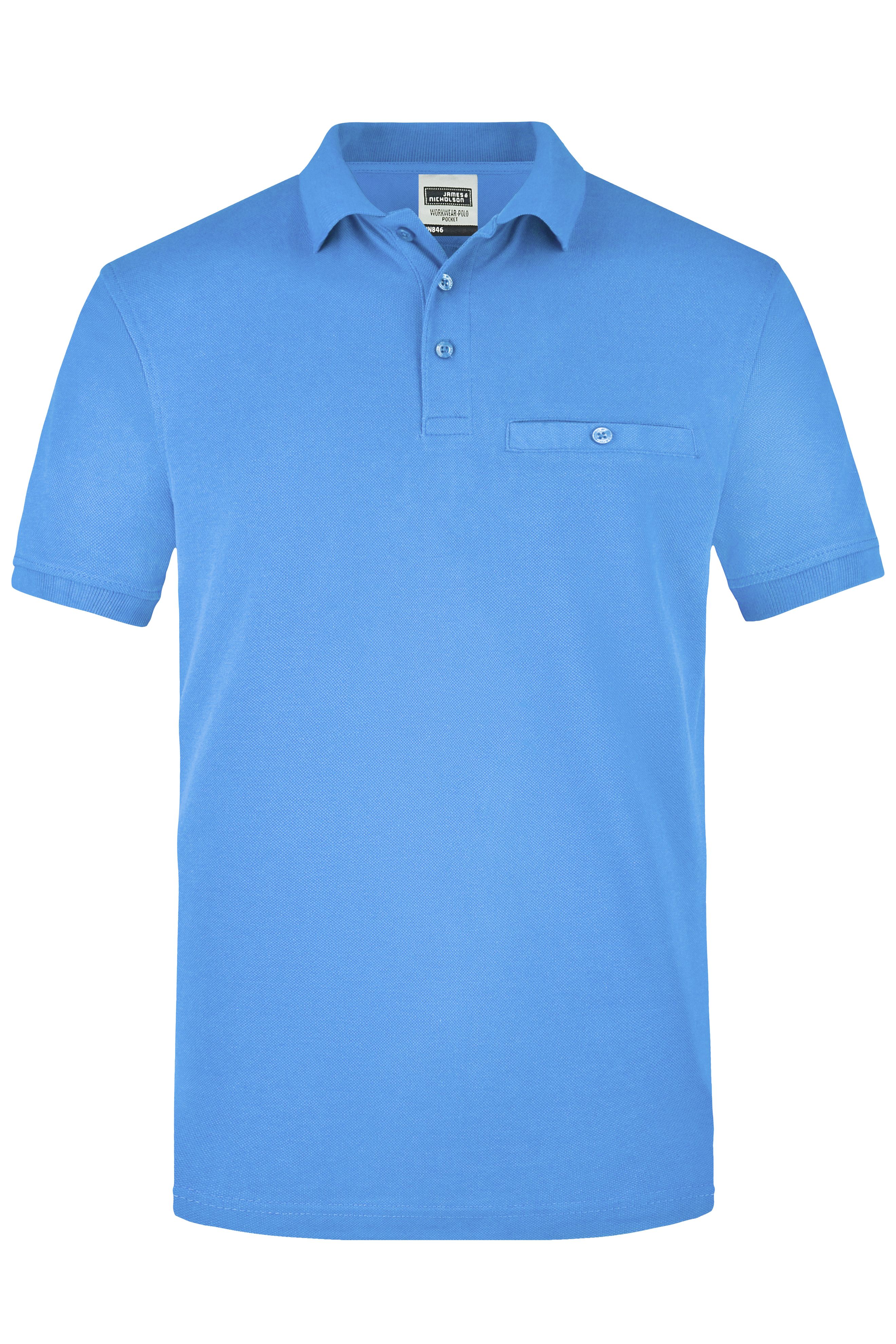 Herren Work Polo mit Tasche