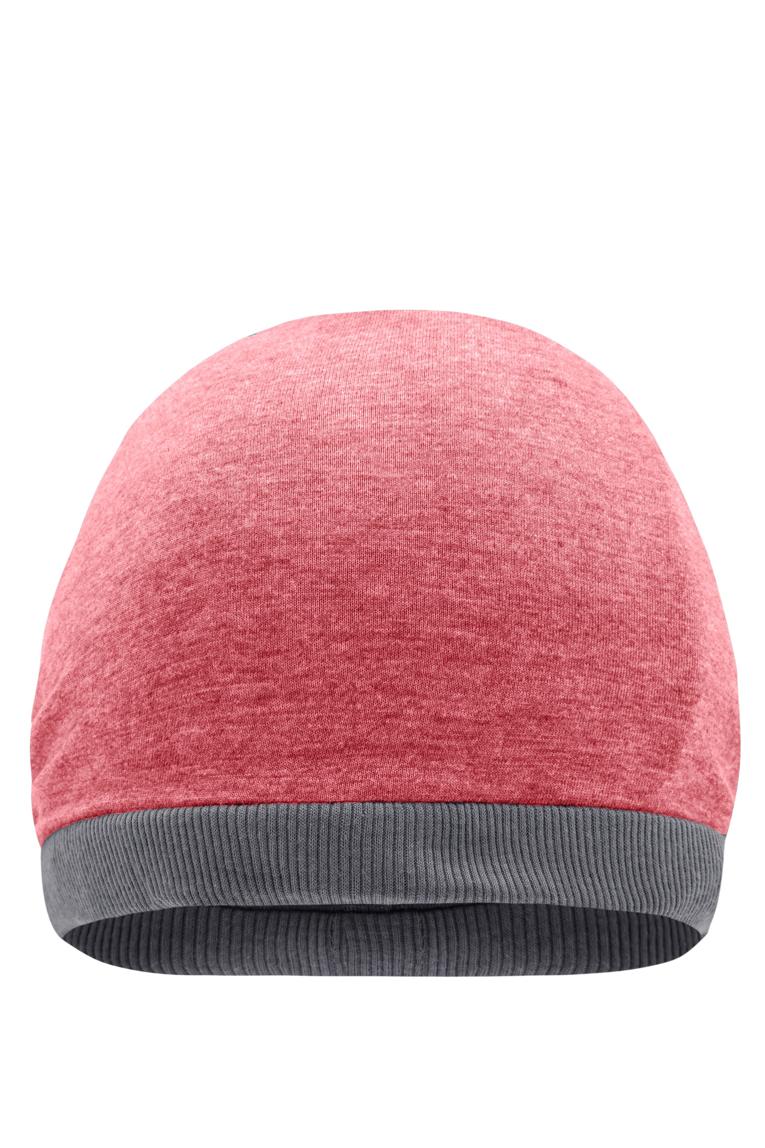 red-melange/dark-grey