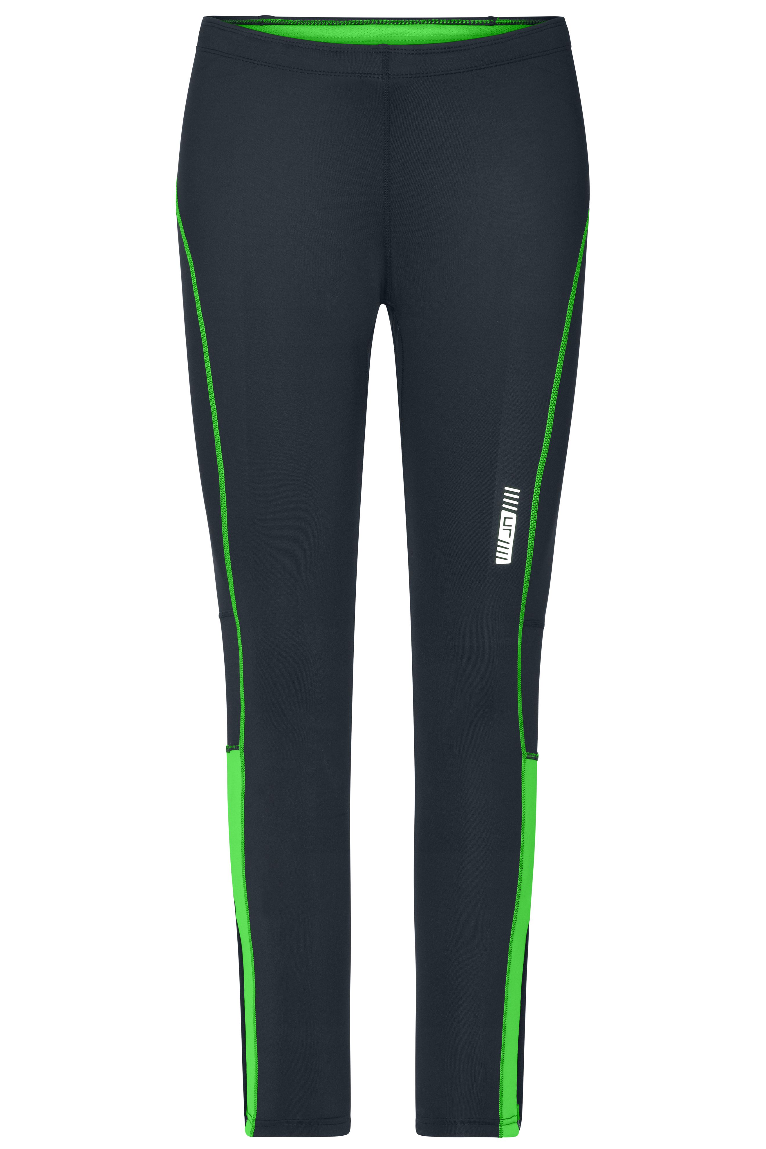 lange Damen-Laufhose Kontrast