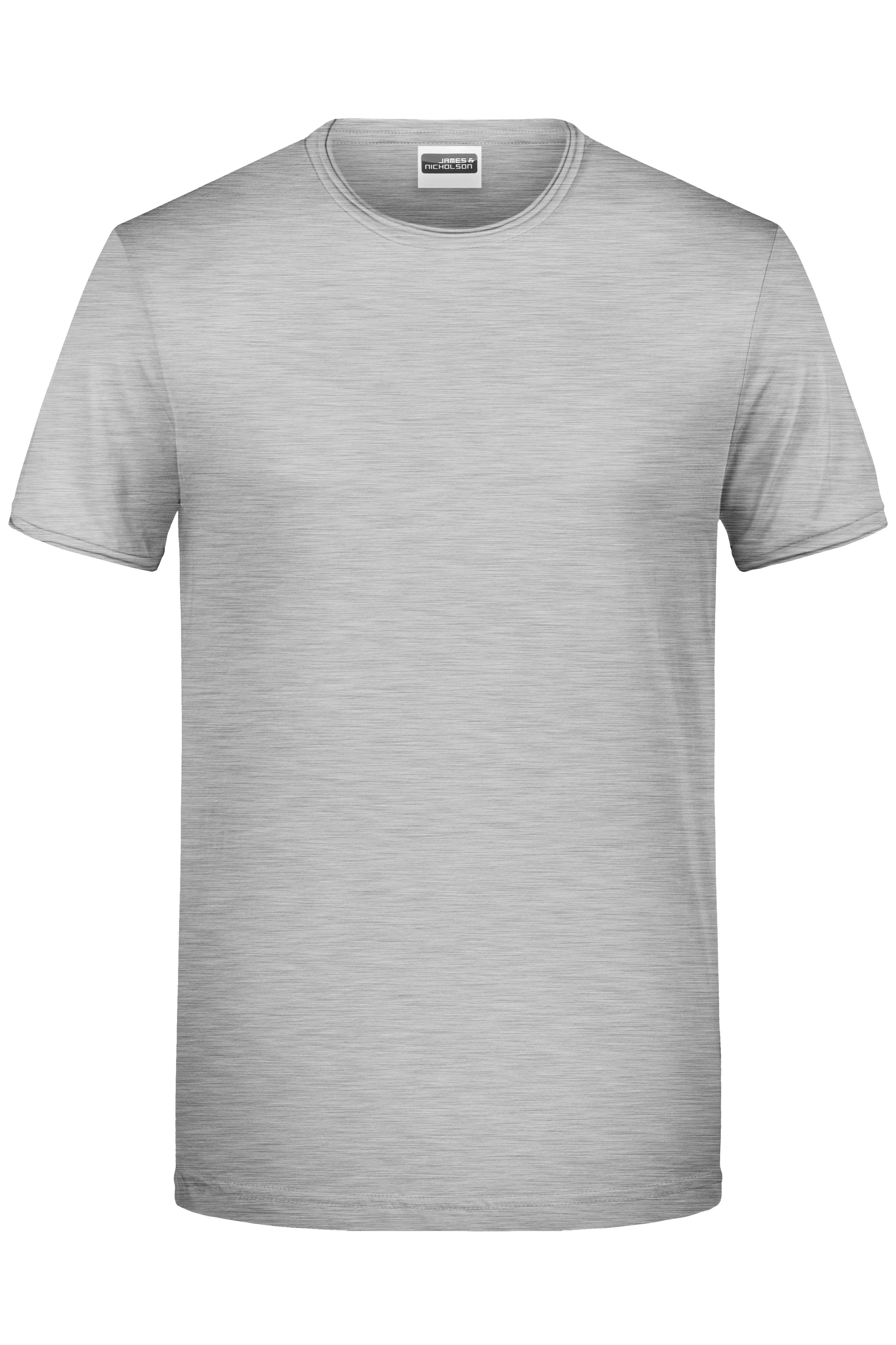 Herren T-Shirt Rollsaum