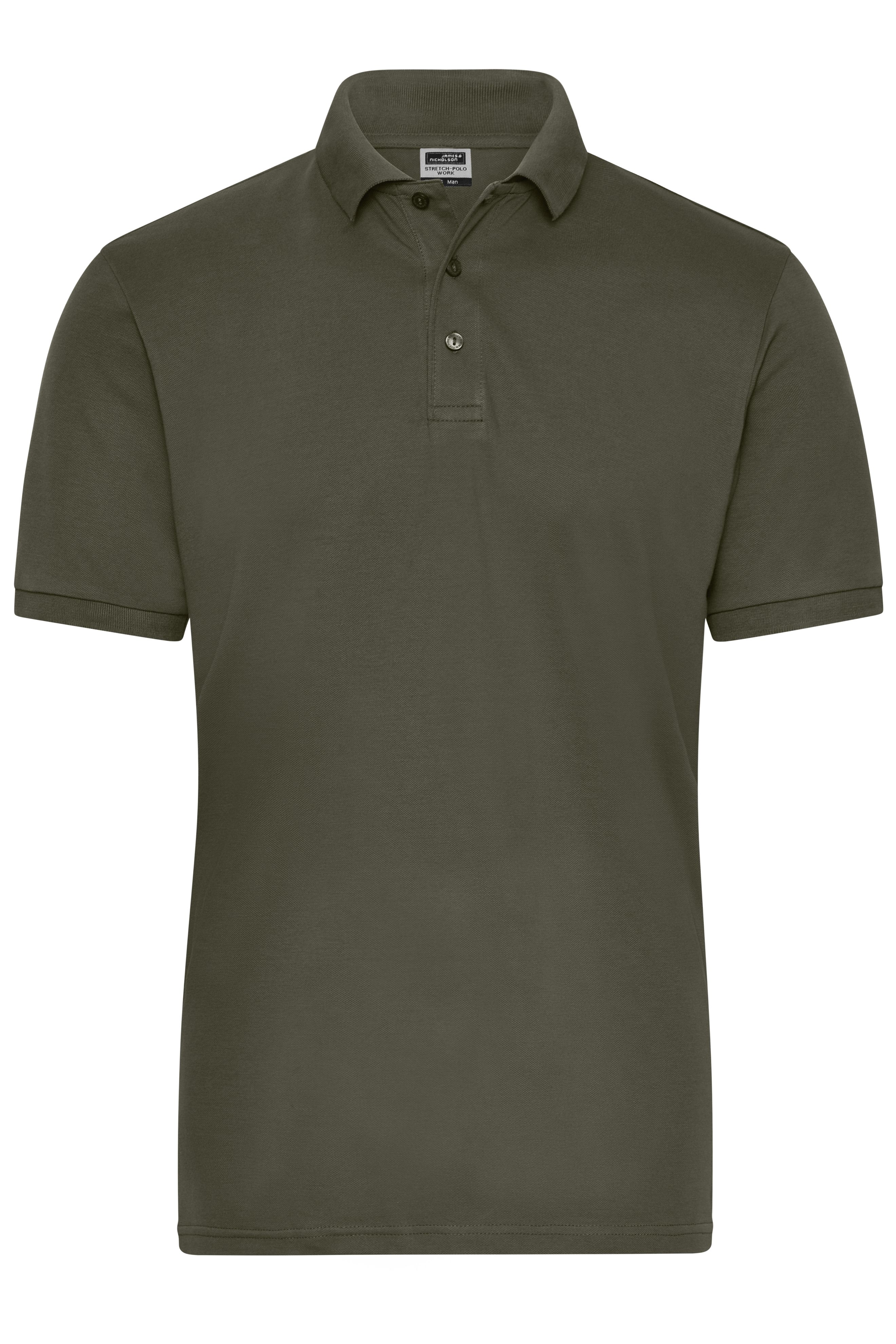 Herren Bio Workwear Polo Stretch