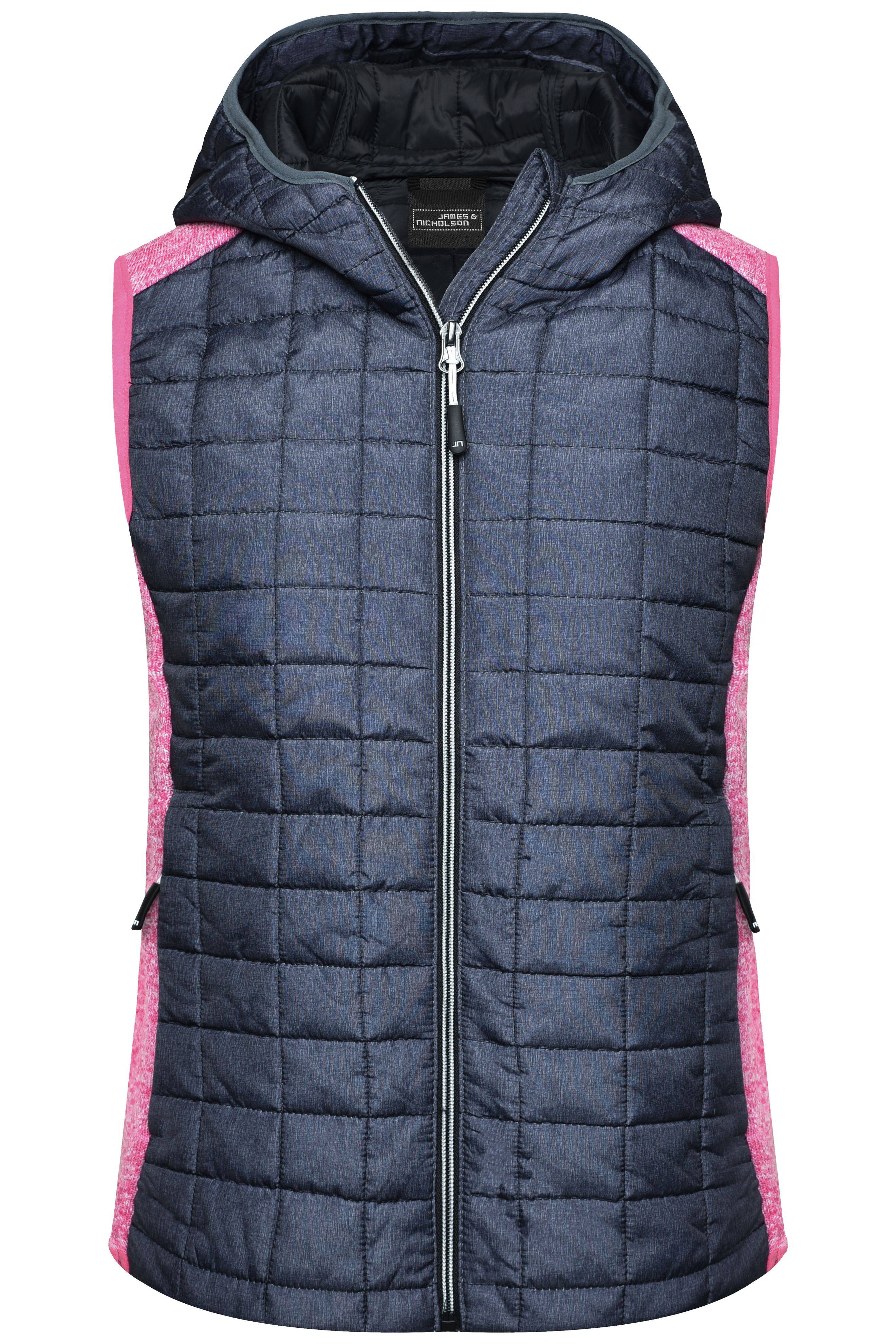 Damen Strickfleece Hybridweste