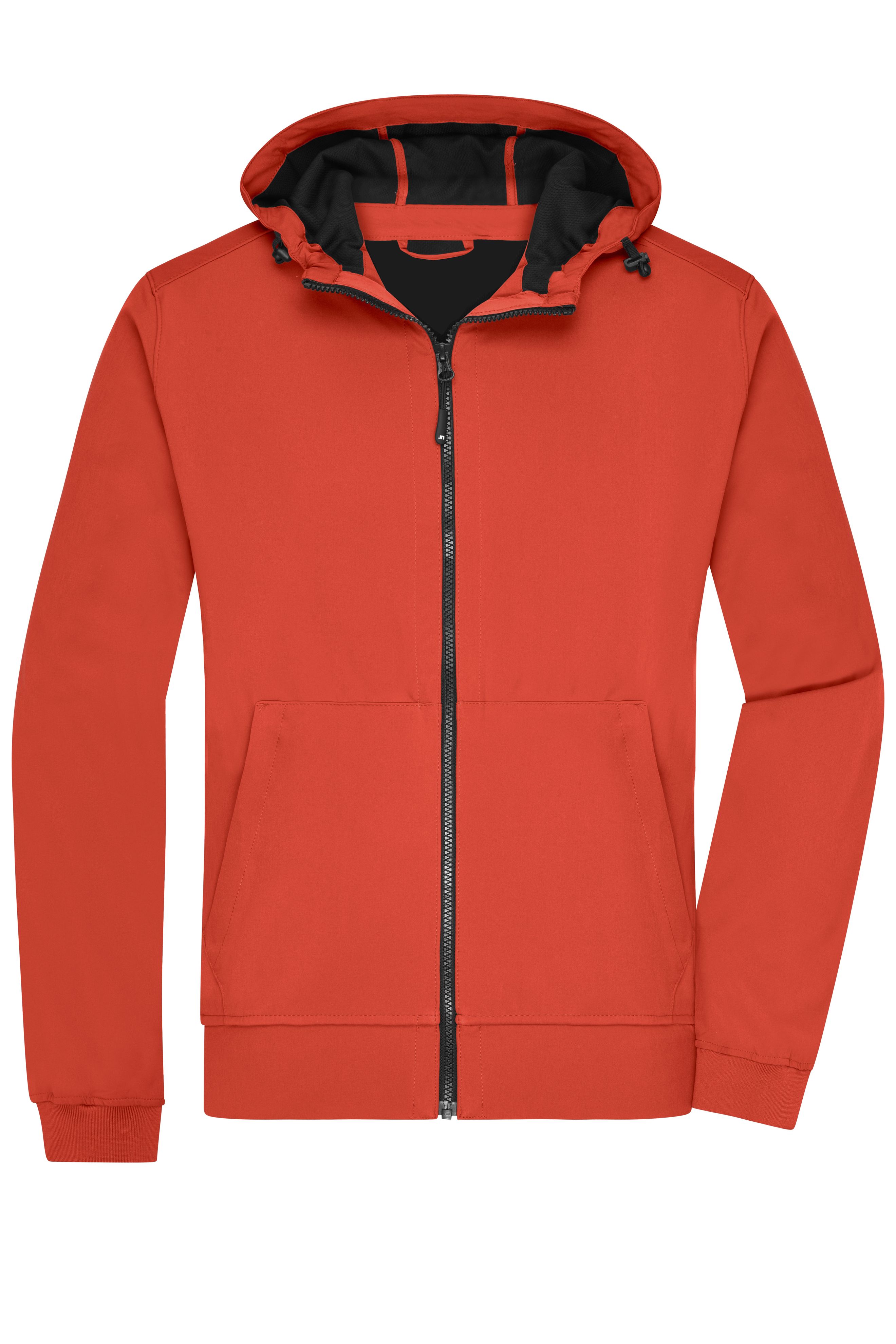 Herren Kapuzen Softshelljacke