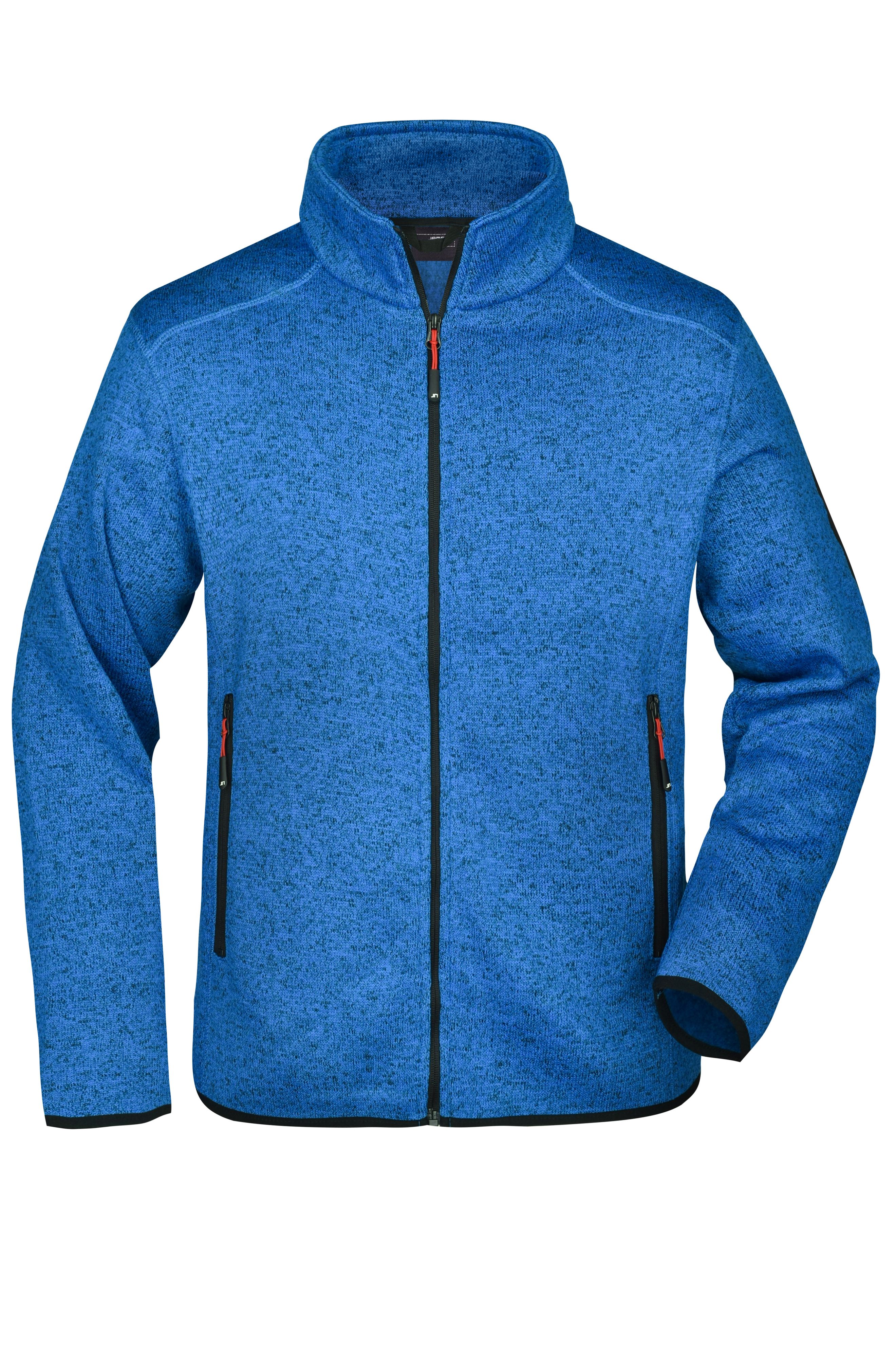 Herren Fleece Strickjacke