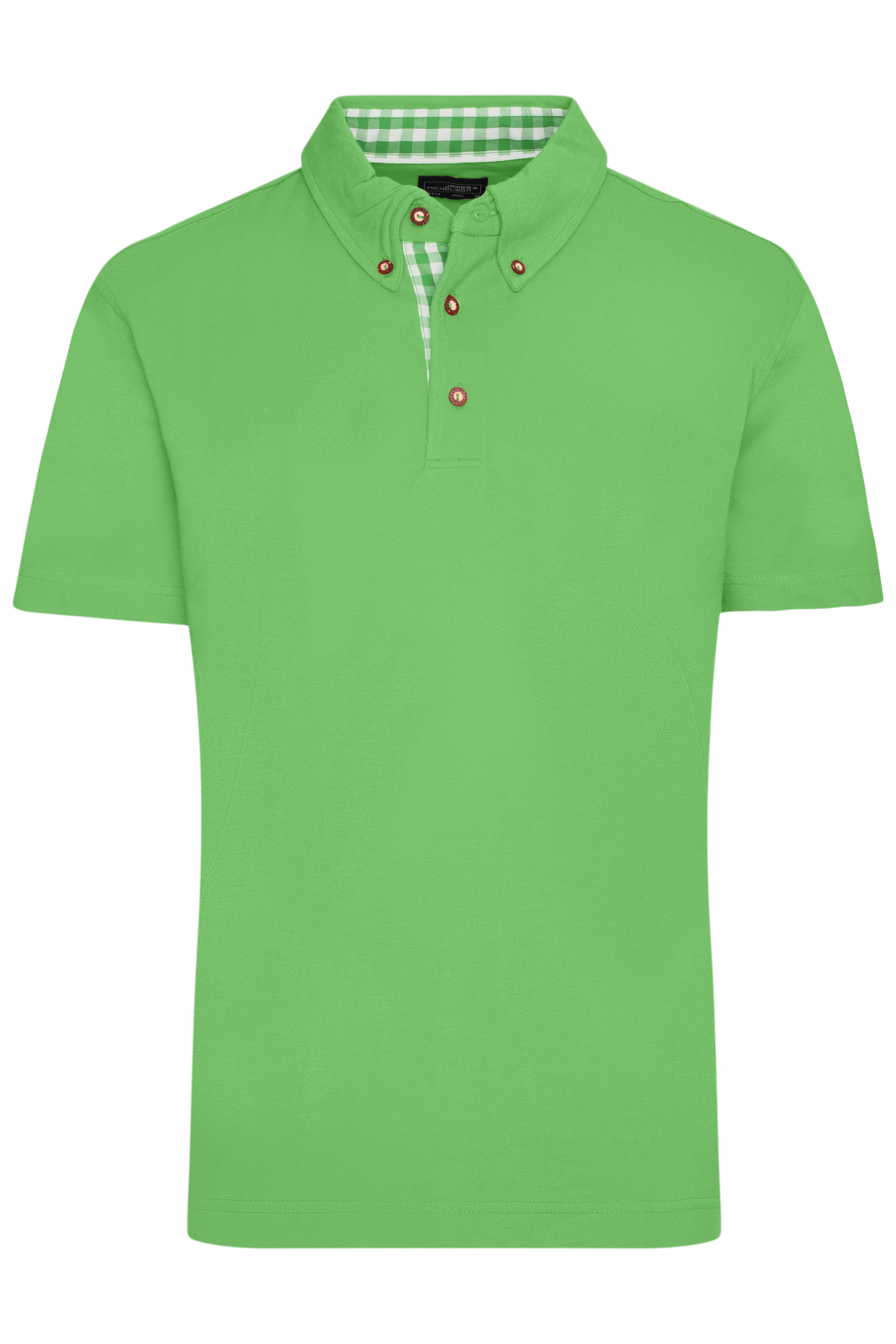 Herren Trachtenpoloshirt